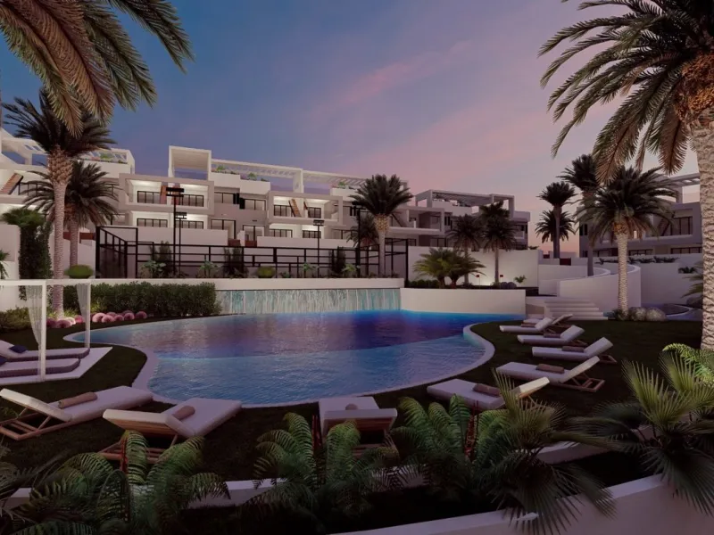 RESIDENCIAL DE OBRA NUEVA CONSTRUCCIÓN DE APARTAMENTOS BUNGALOW EN LOS BALCONES