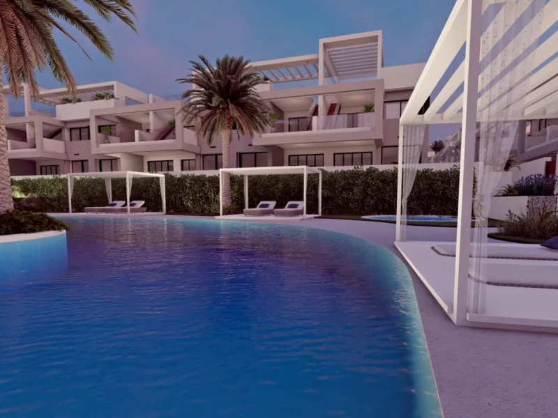 RESIDENCIAL DE OBRA NUEVA CONSTRUCCIÓN DE APARTAMENTOS BUNGALOW EN LOS BALCONES