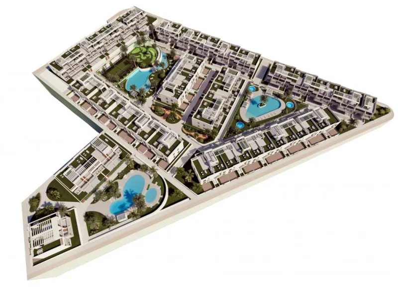 RESIDENCIAL DE OBRA NUEVA CONSTRUCCIÓN DE APARTAMENTOS BUNGALOW EN LOS BALCONES