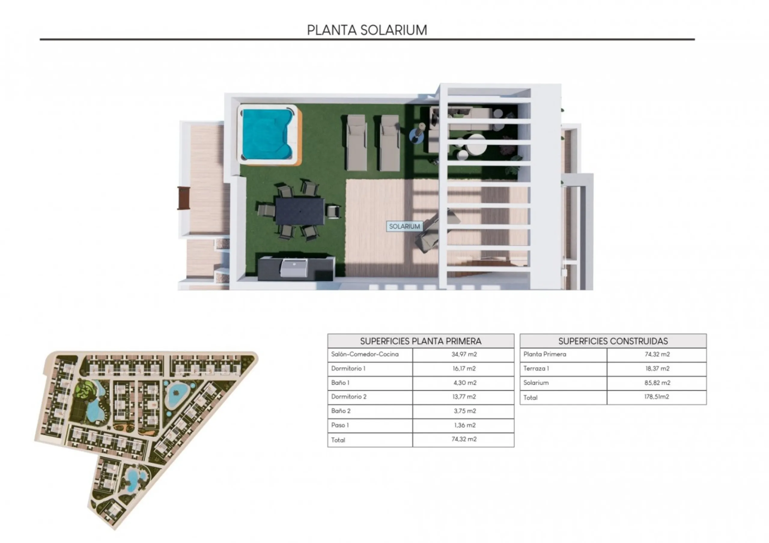 RESIDENCIAL DE OBRA NUEVA CONSTRUCCIÓN DE APARTAMENTOS BUNGALOW EN LOS BALCONES