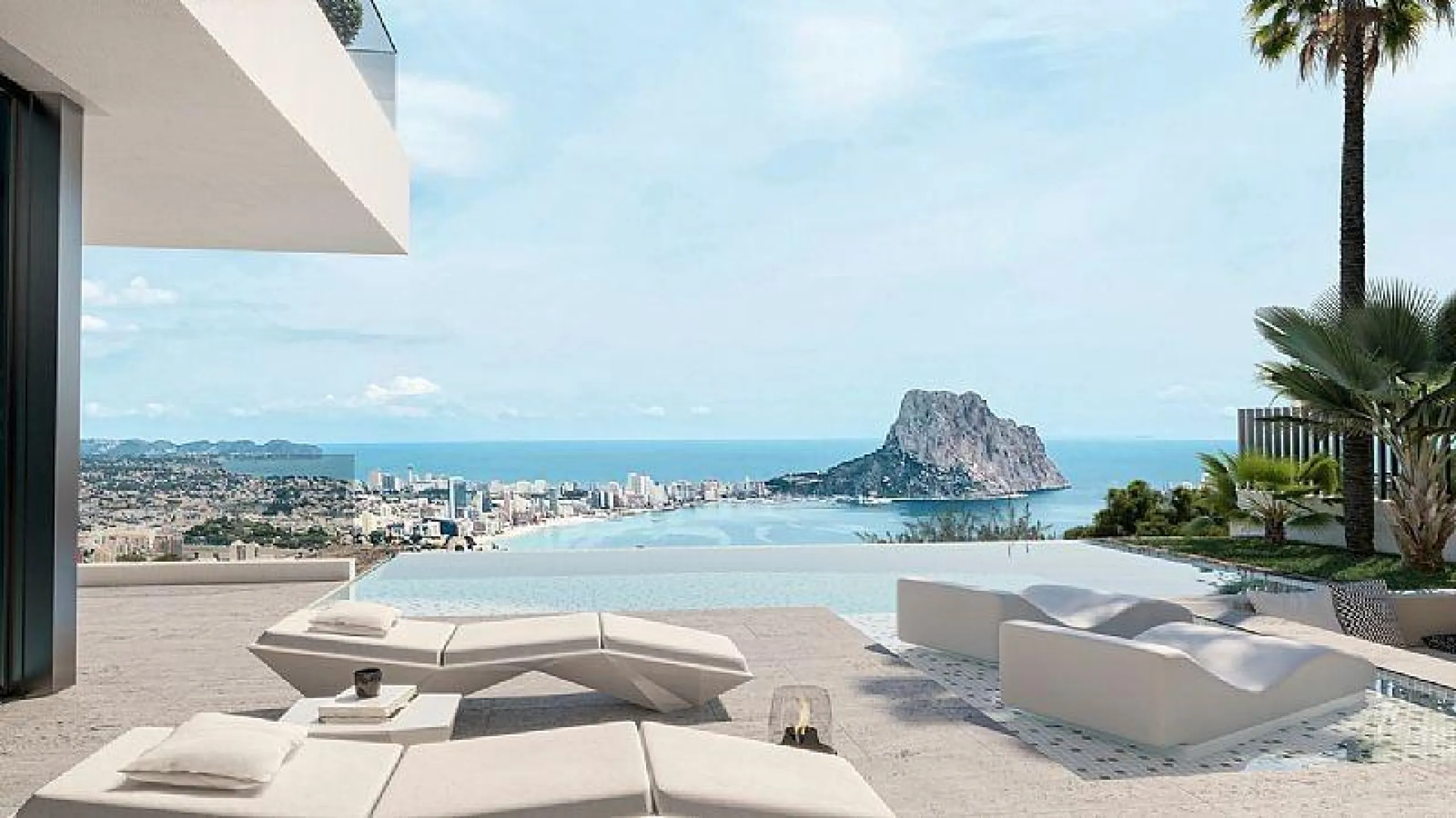 Villa Moderna en Calpe con impresionantes vistas al Mar