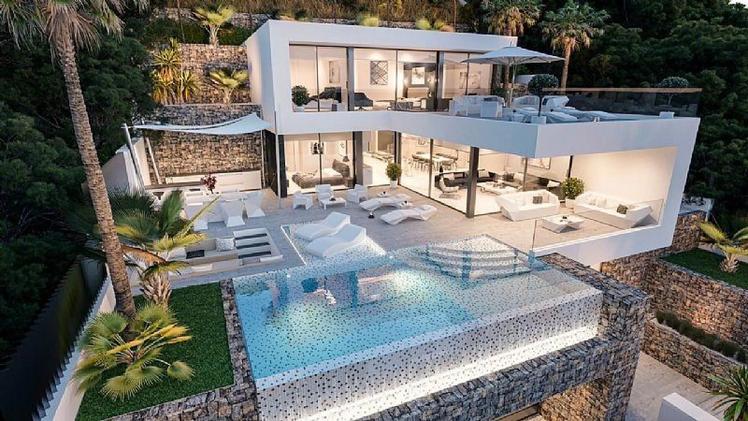 Villa Moderna en Calpe con impresionantes vistas al Mar