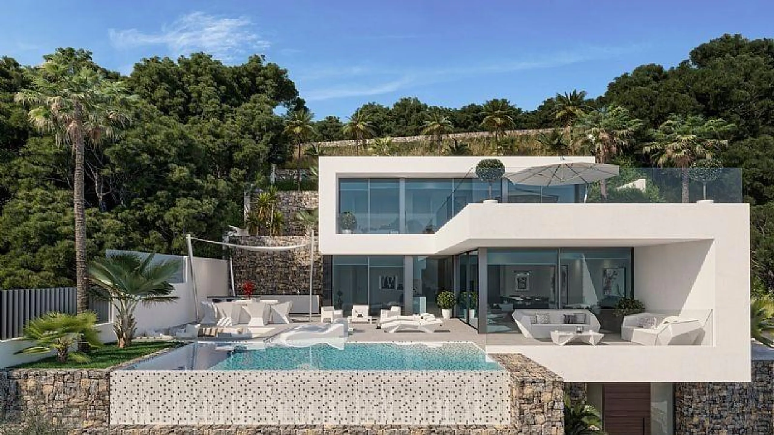Villa Moderna en Calpe con impresionantes vistas al Mar