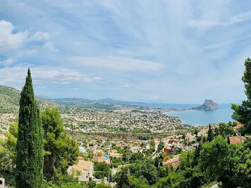 Villa Moderna en Calpe con impresionantes vistas al Mar