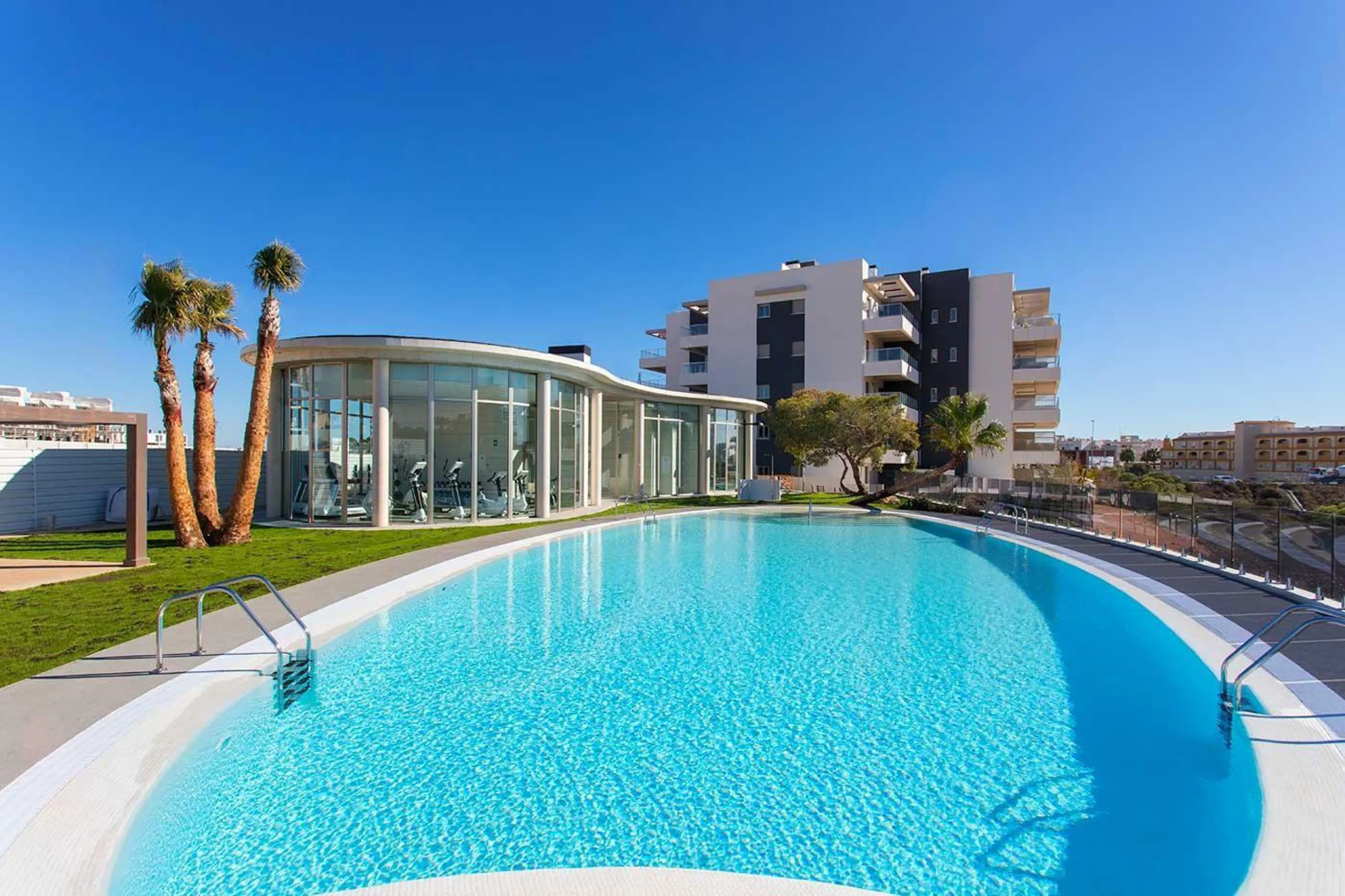 New apartments at residential with Spa, Sauna and Gym