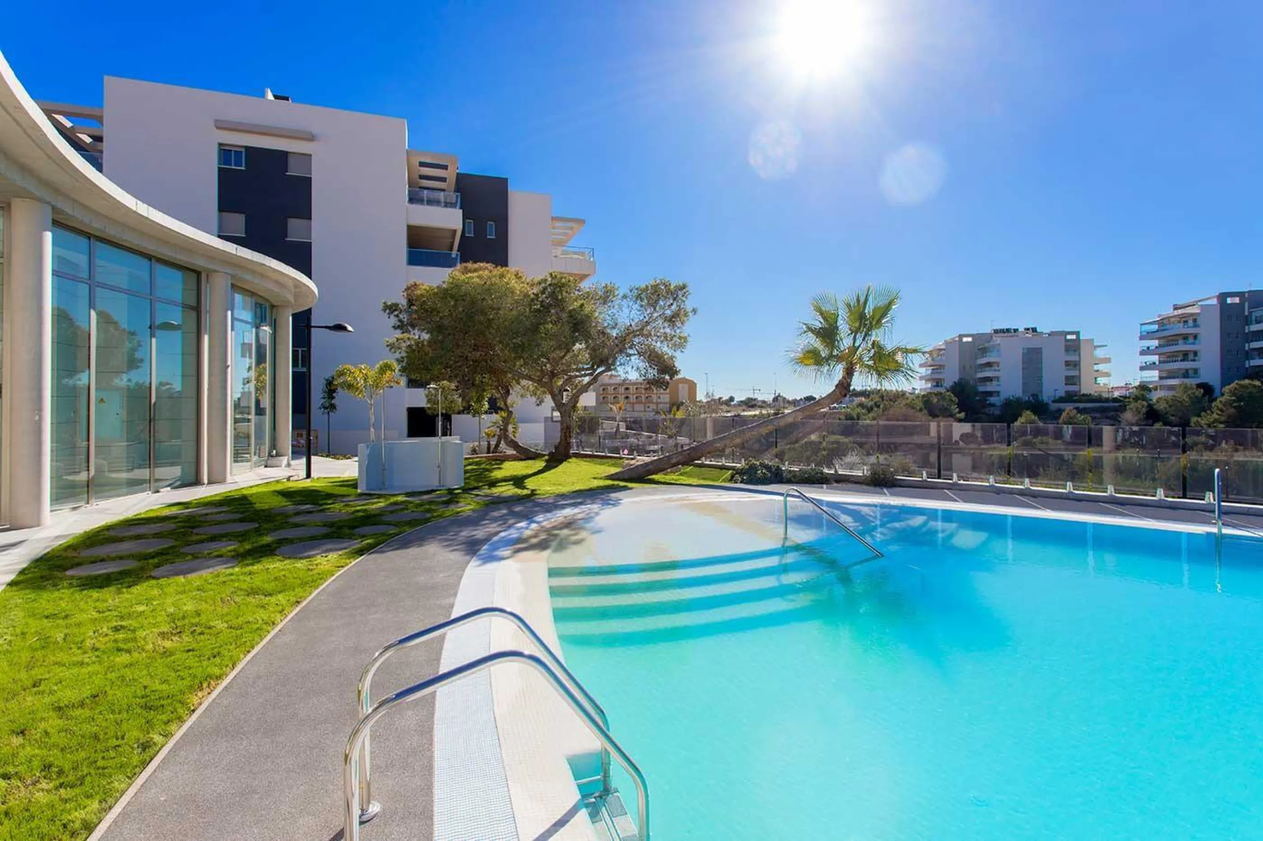 New apartments at residential with Spa, Sauna and Gym