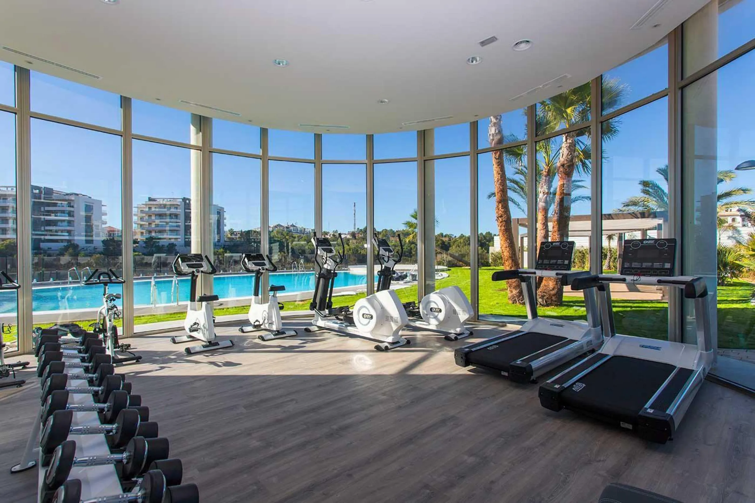 New apartments at residential with Spa, Sauna and Gym