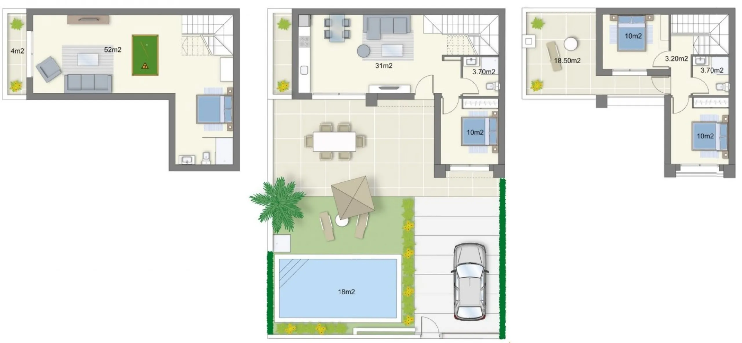 BRAND NEW VILLAS IN CIUDAD QUESADA !!!