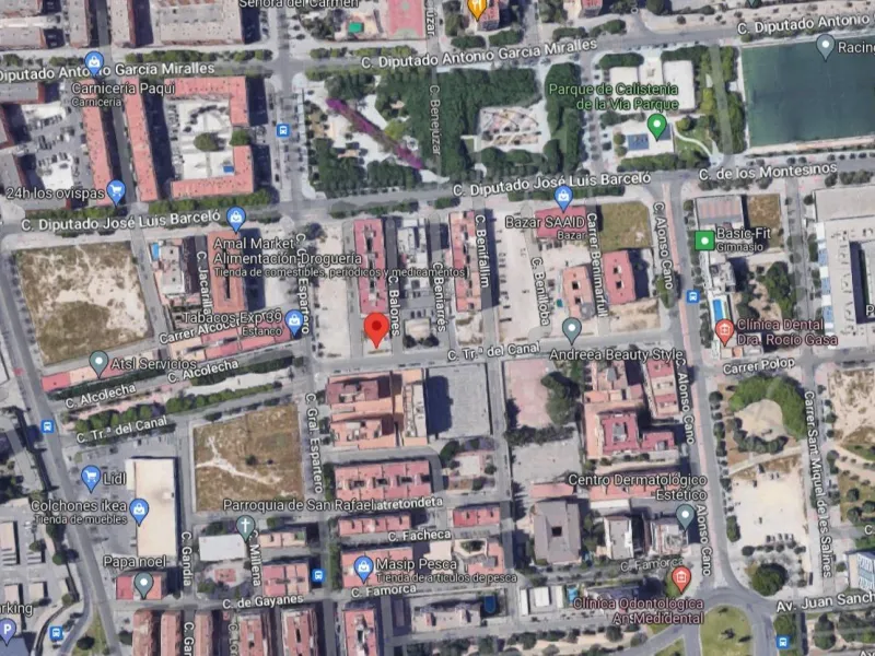 Solar edificable en Nou Alacant