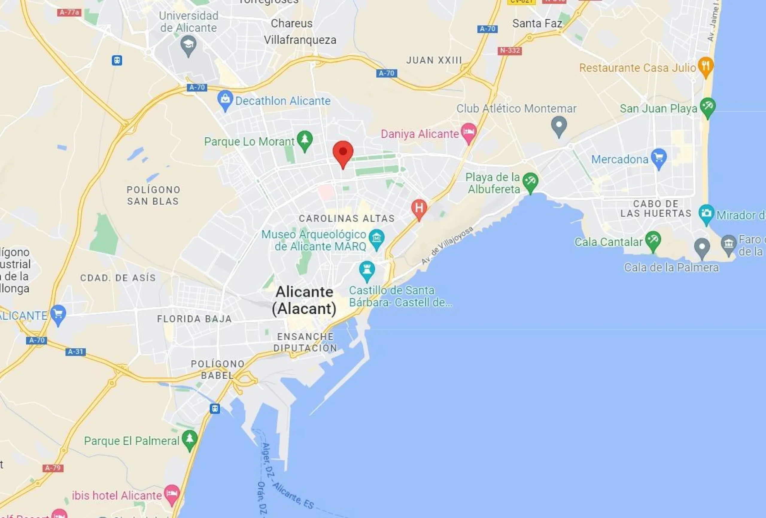 Solar edificable en Nou Alacant