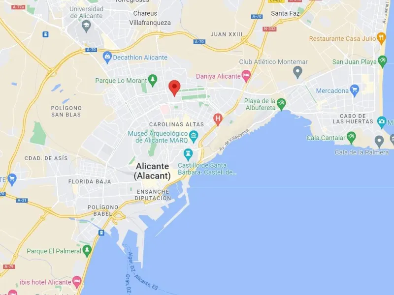 Solar edificable en Nou Alacant