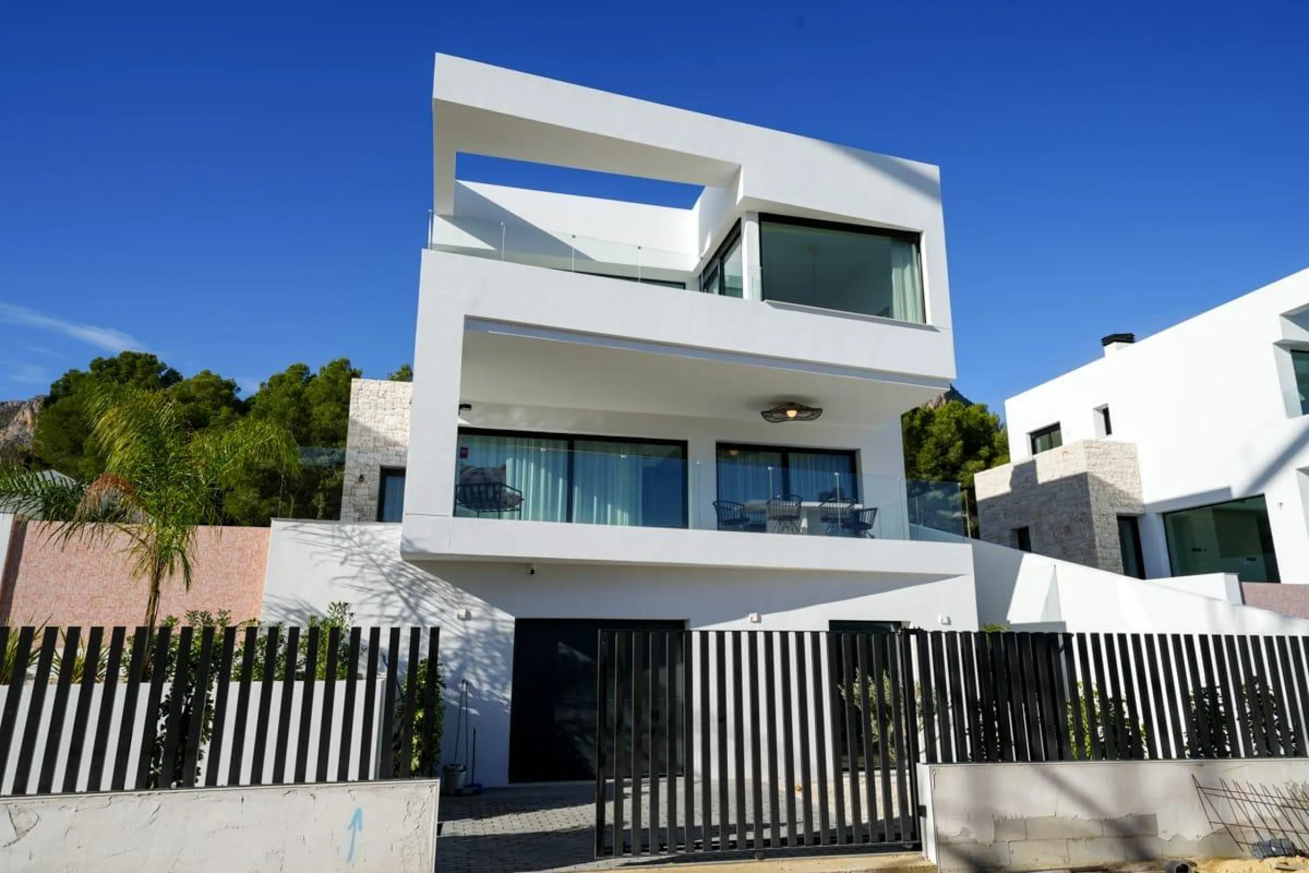 Villas independientes con vistas al mar