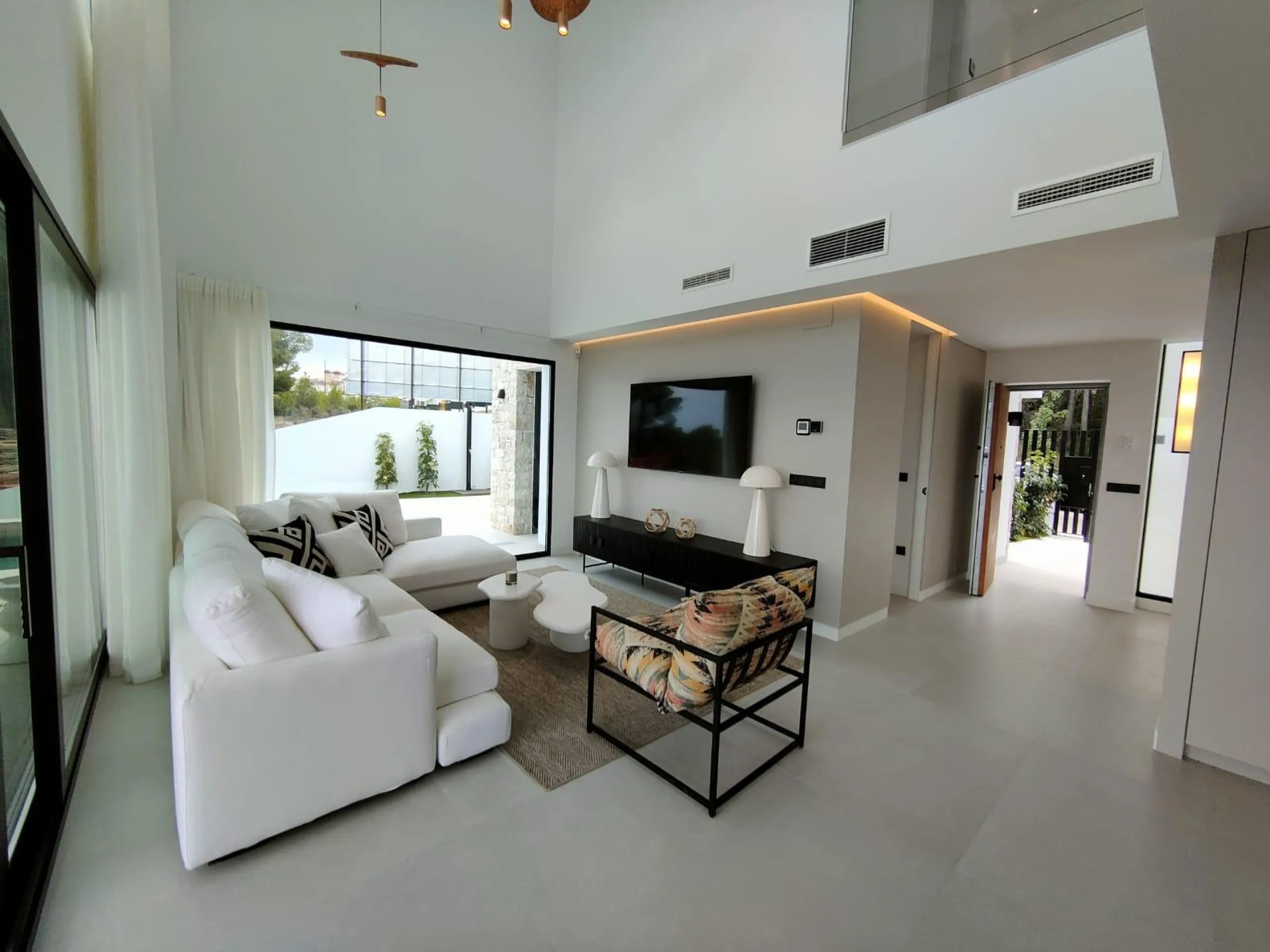 Villas independientes con vistas al mar