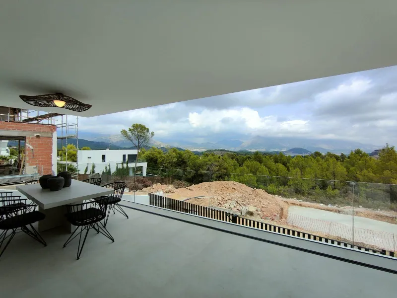 Villas independientes con vistas al mar