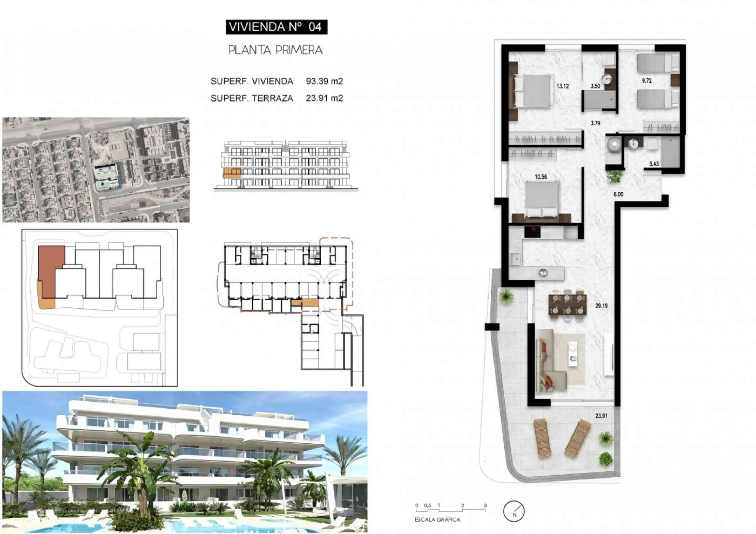 NEW BUILD RESIDENTIAL COMPLEX IN LOMAS DE CABO ROIG