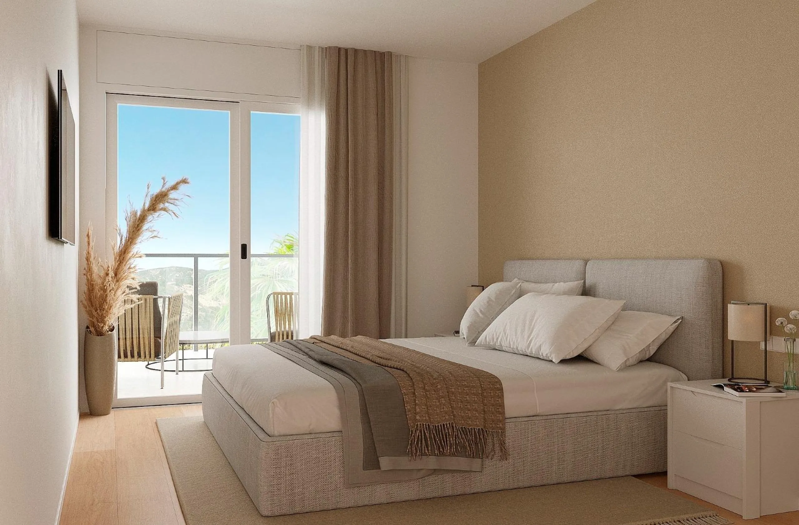 New apartments and townhouses with sea views