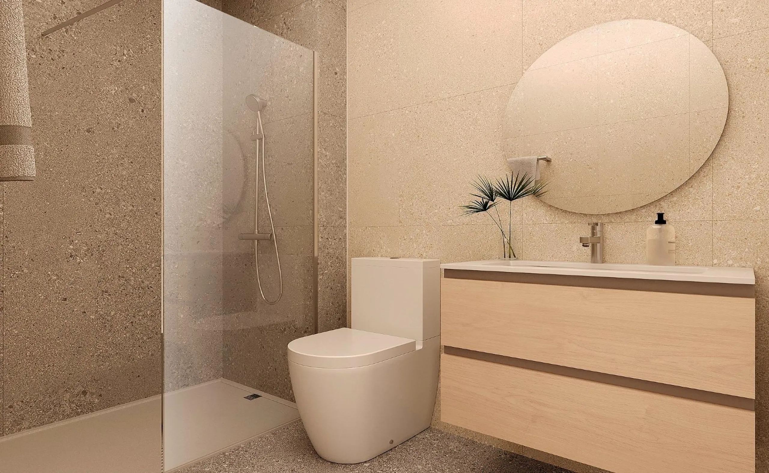 New apartments and townhouses with sea views