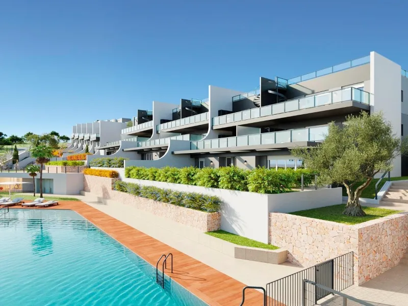 Nuevos apartamentos y adosados con vistas al mar