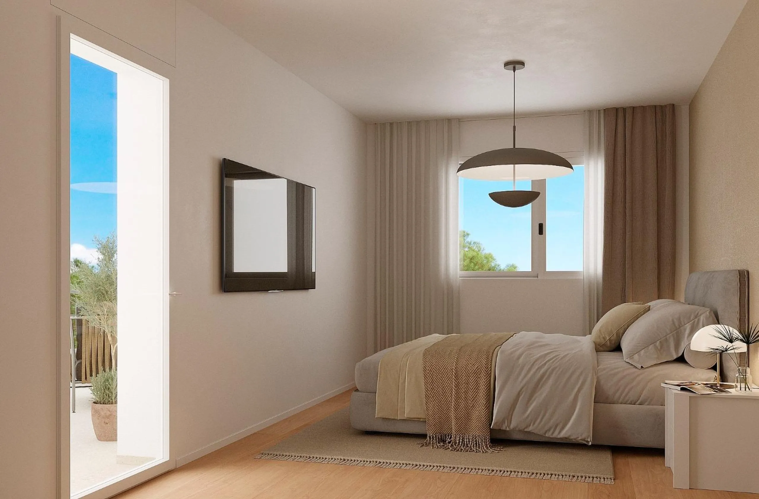 Nuevos apartamentos y adosados con vistas al mar