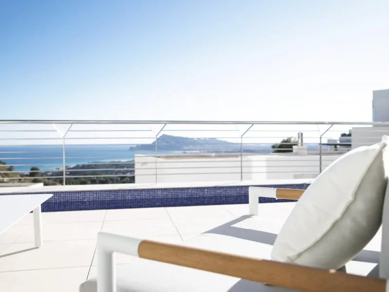 Villa de lujo con vistas el mar en Sierra de Altea