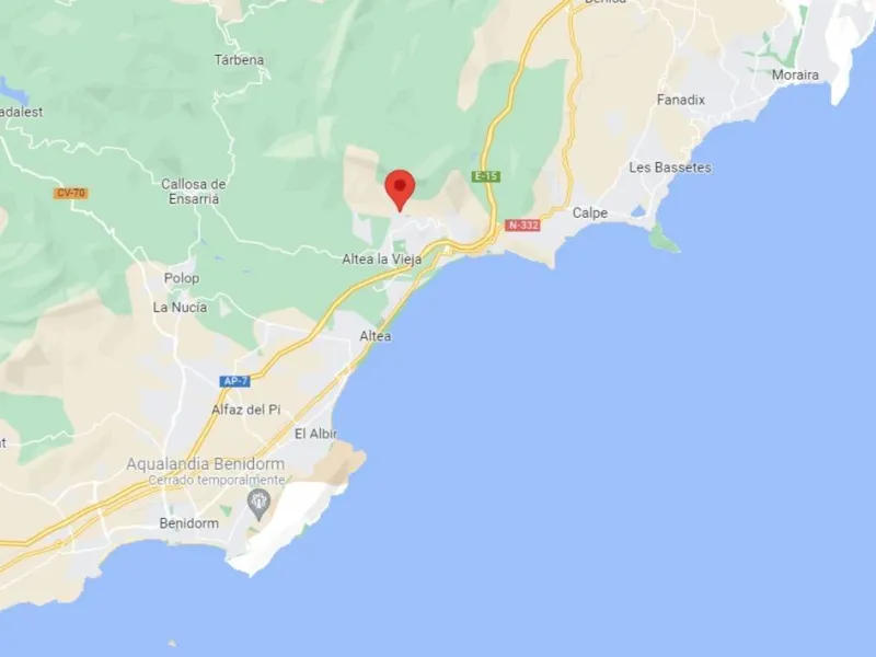 Luxury villa with sea views in Sierra de Altea