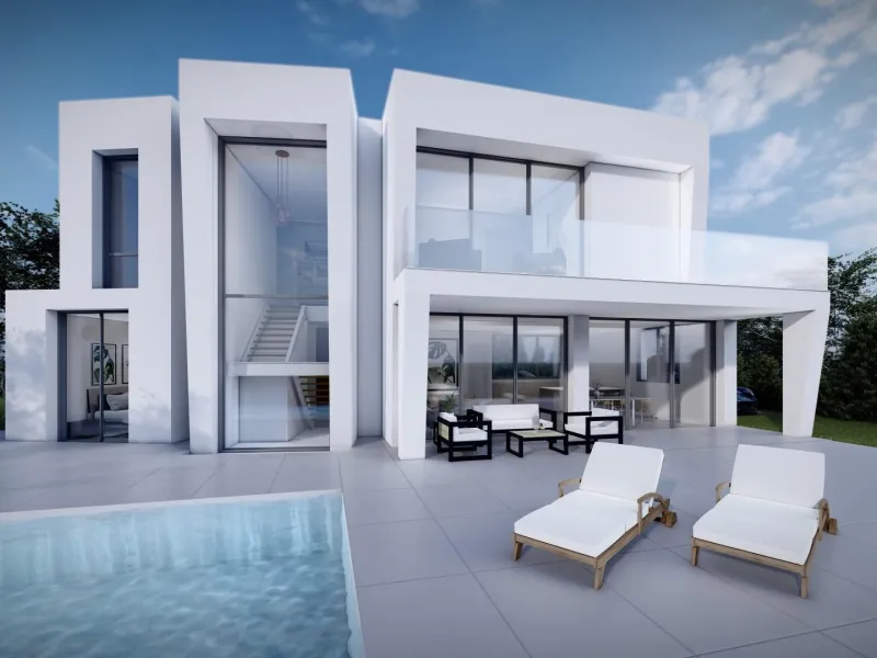 Villa de lujo con piscina propia