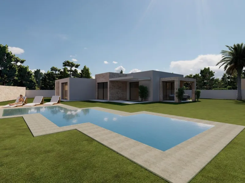 Luxury villa with its own pool
