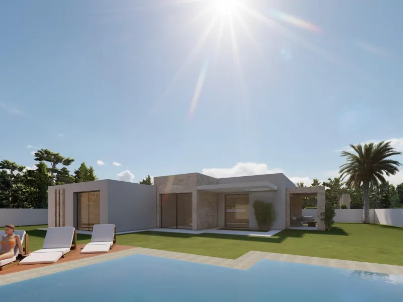 Luxury villa with its own pool