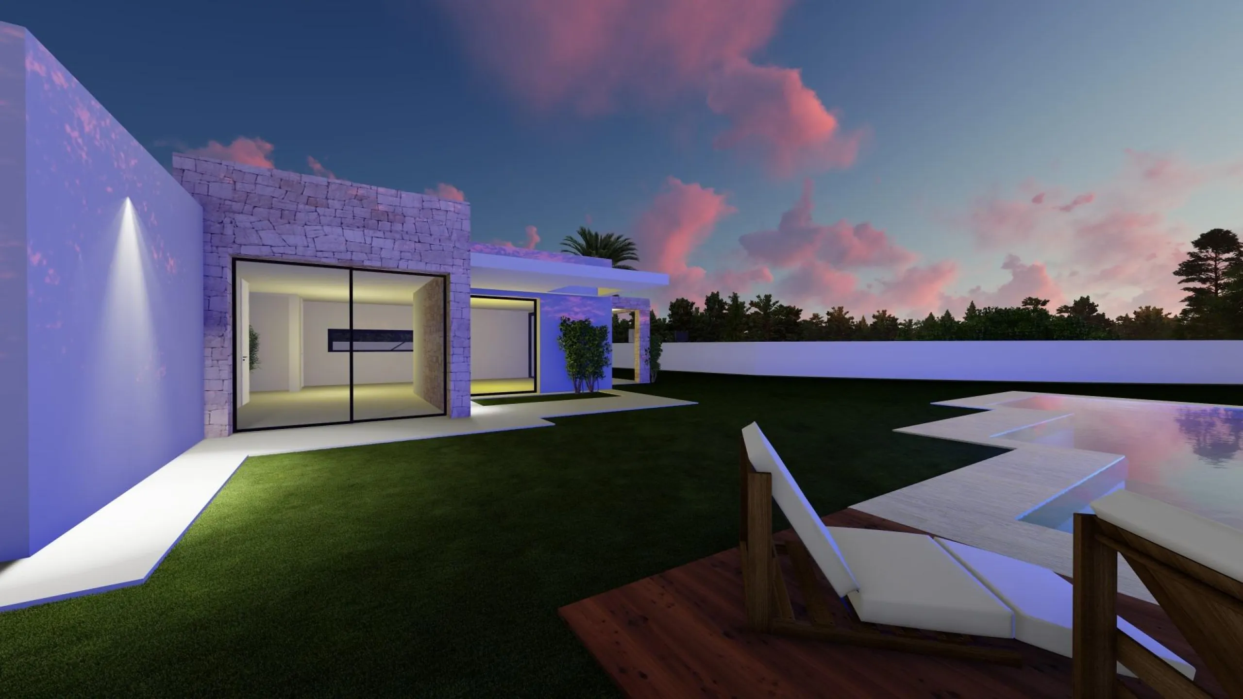 Luxury villa with its own pool