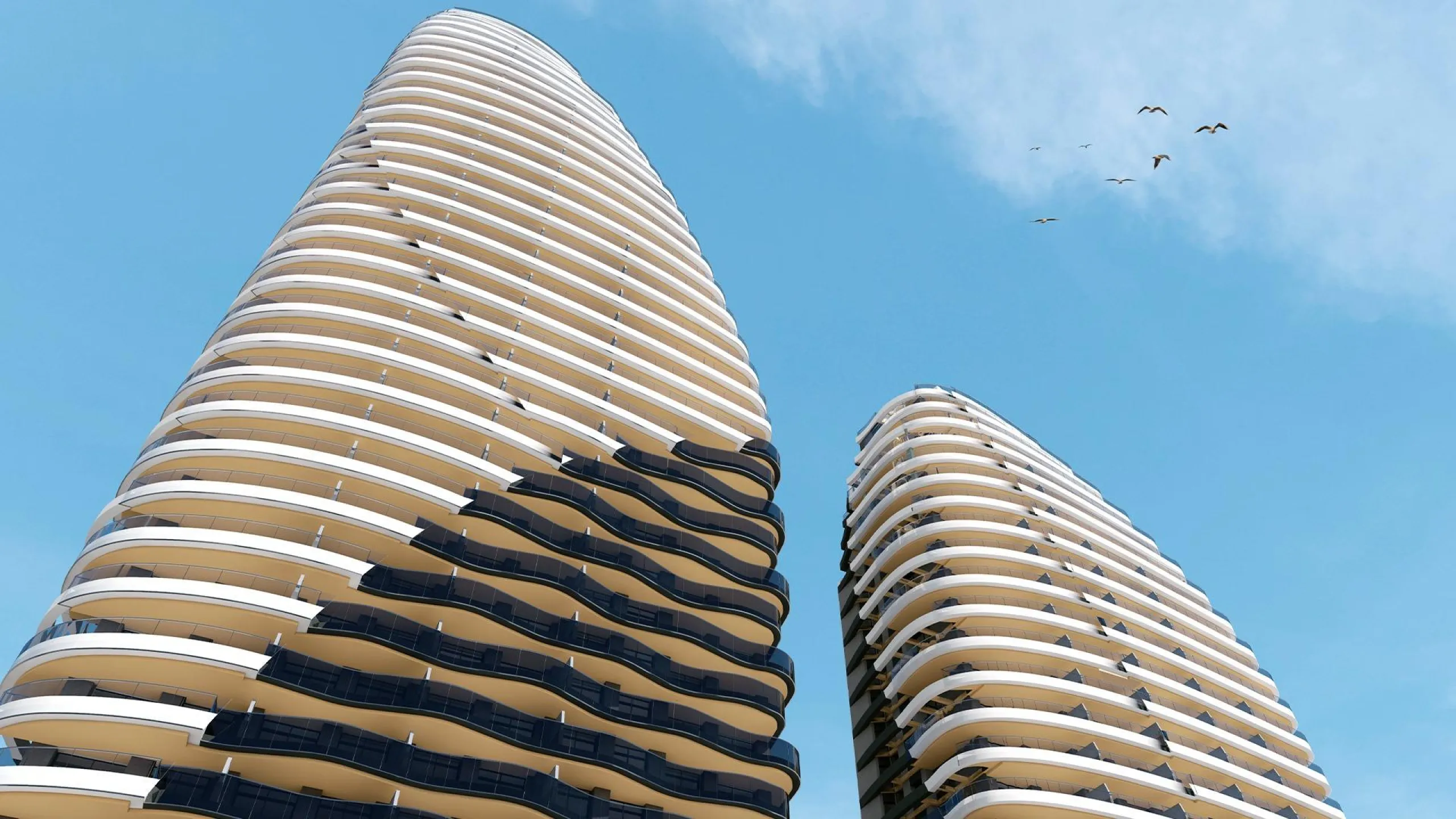 Apartamentos de obra nueva en playa de Poniente, Benidorm