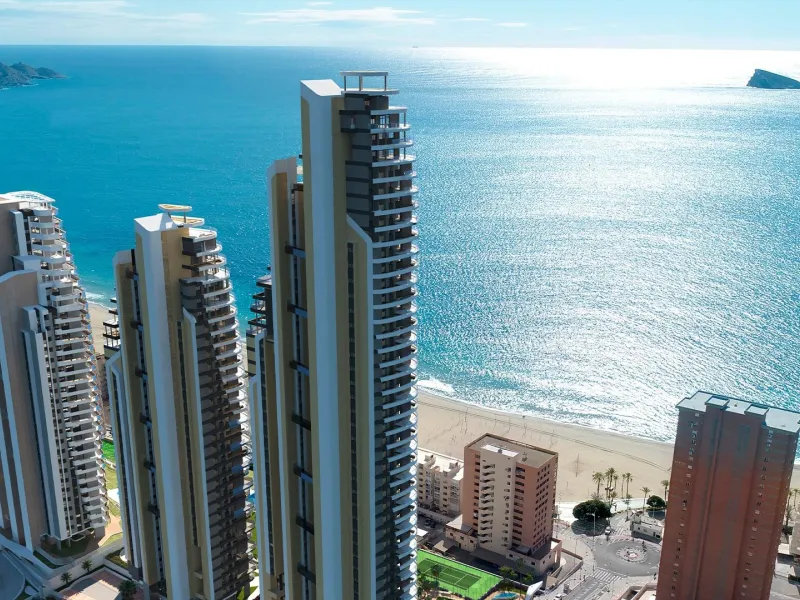New construction apartments in Poniente beach, Benidorm