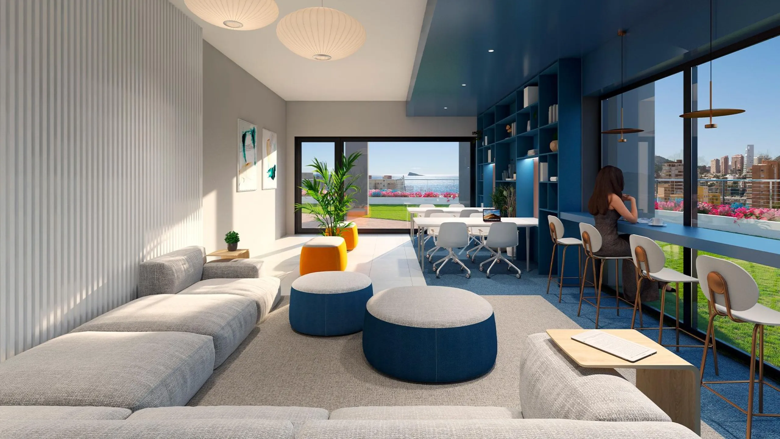 New construction apartments in Poniente beach, Benidorm
