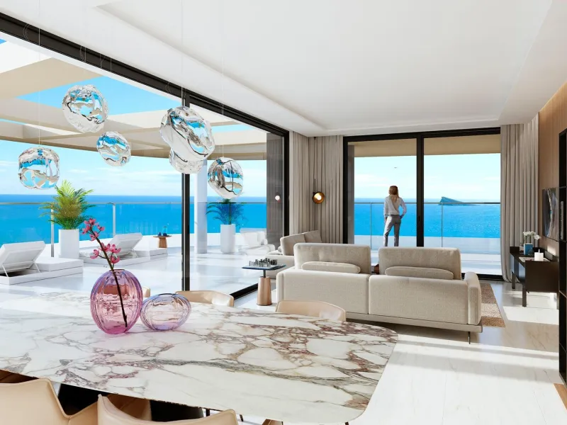 New construction apartments in Poniente beach, Benidorm