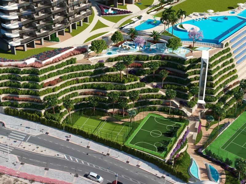 New construction apartments in Poniente beach, Benidorm