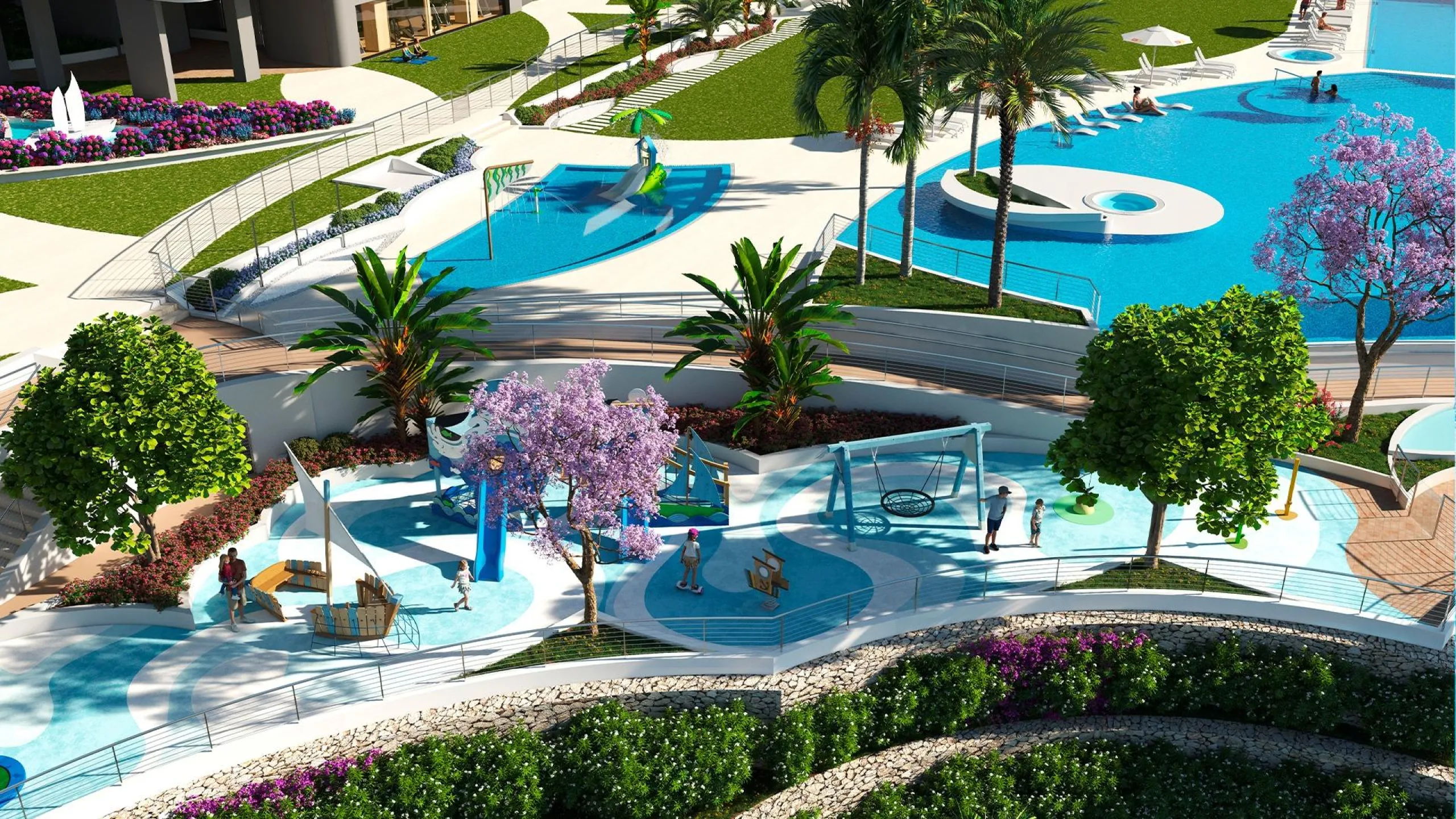 New construction apartments in Poniente beach, Benidorm