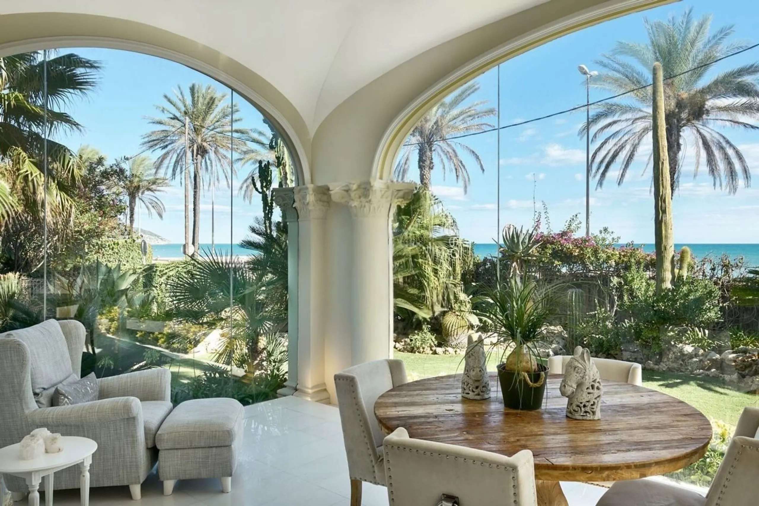 Villa histórica y exclusiva frente al mar en Sitges