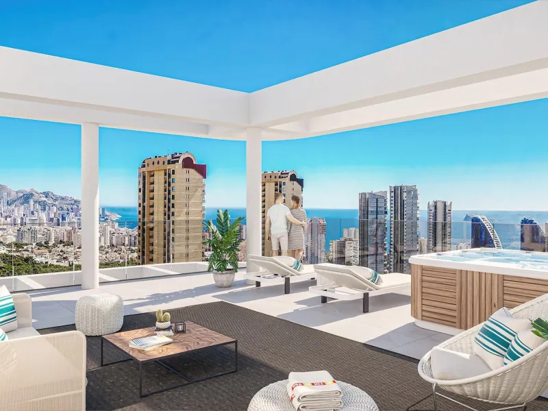 New construction apartments with excellent common areas