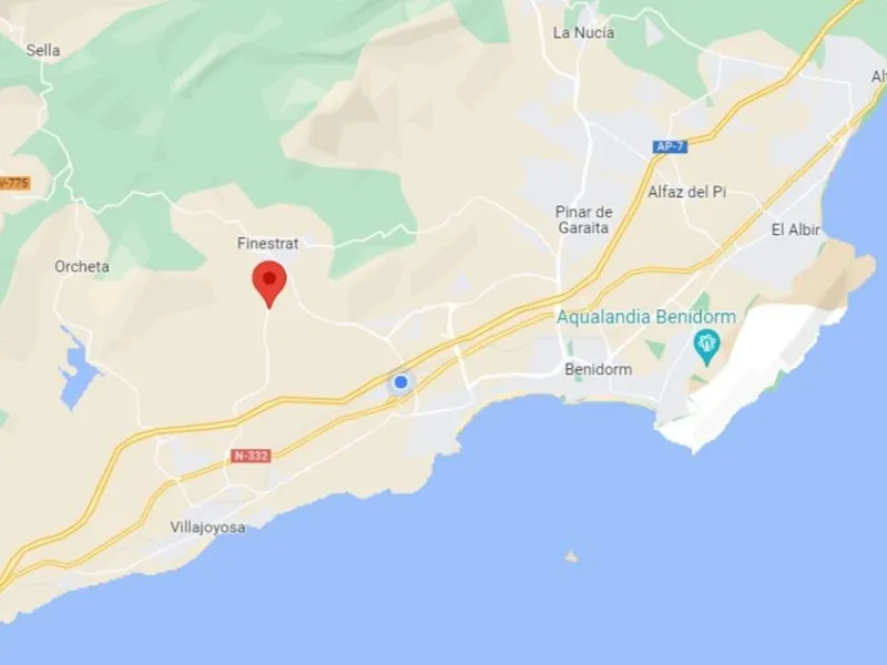 Parcela edificable junto a Puig Campana Golf