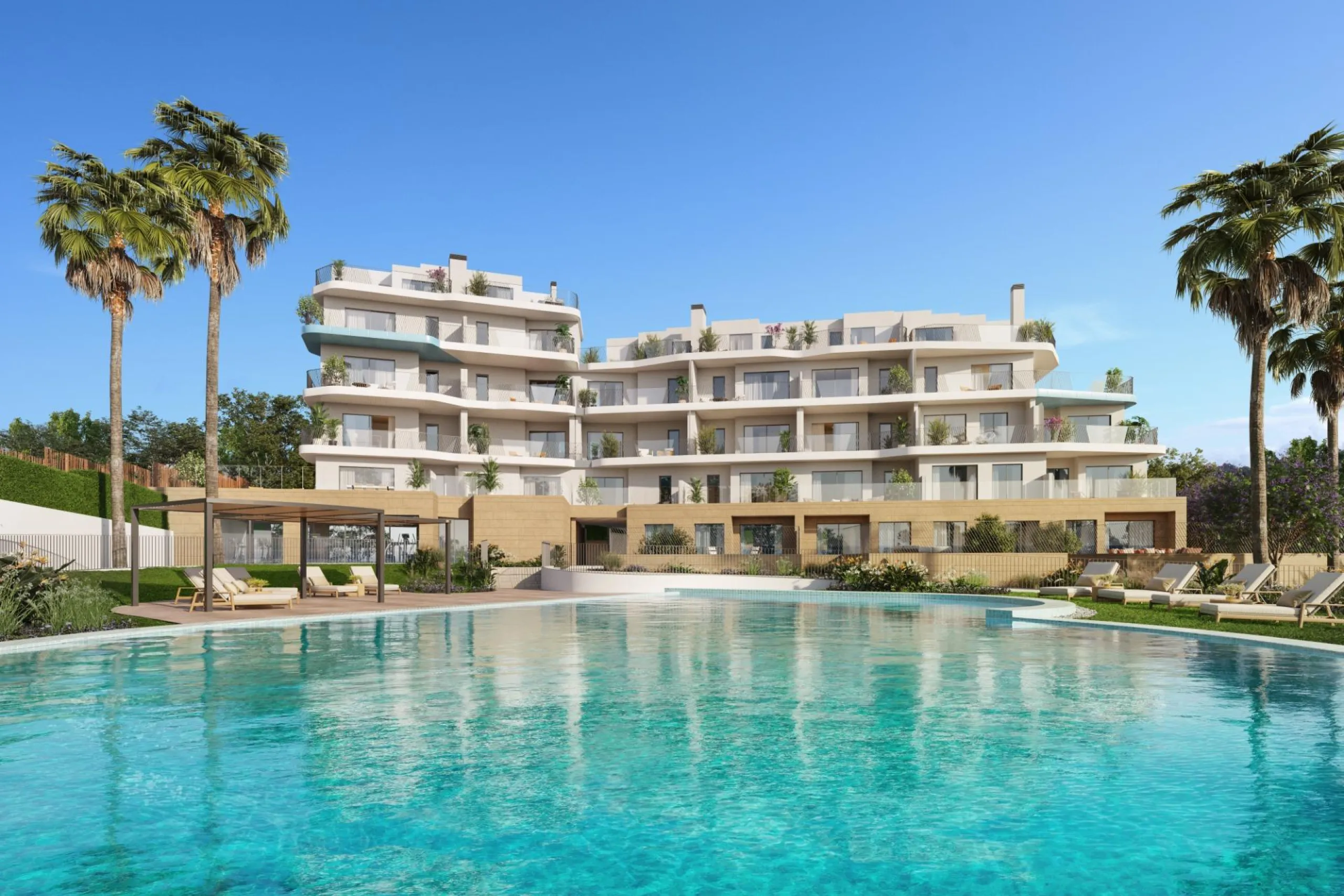 New apartments and penthouses on the first line of Playa del Torres