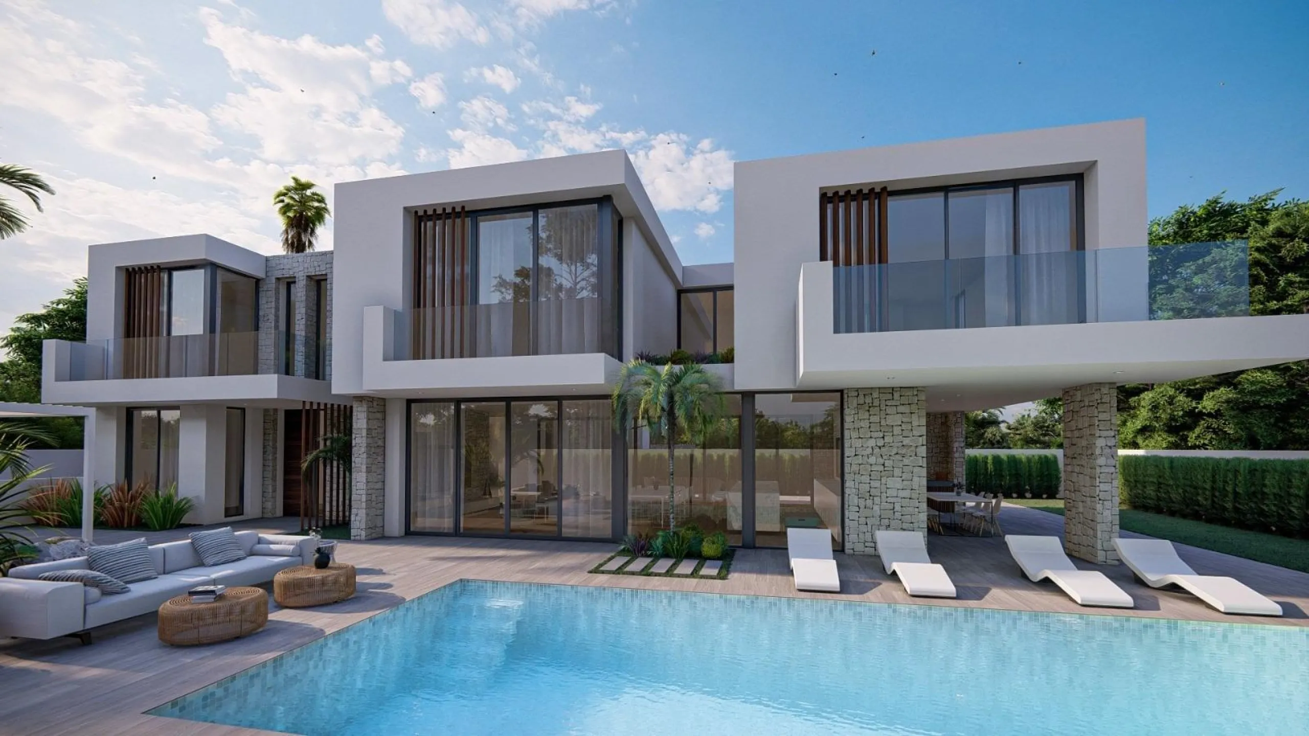 New luxury villa with pool in Albir