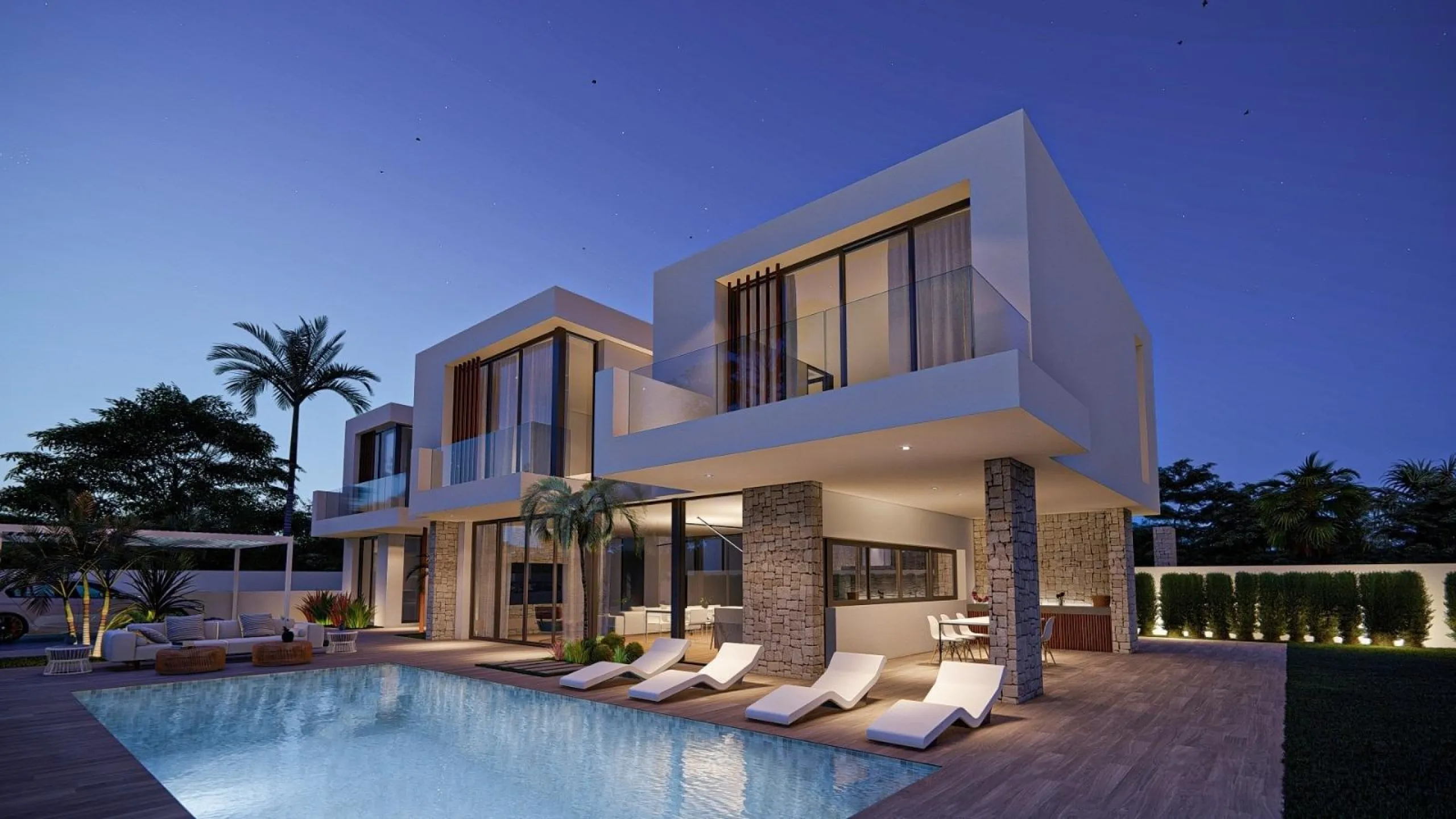 New luxury villa with pool in Albir