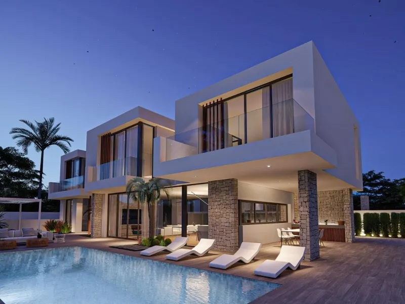 New luxury villa with pool in Albir