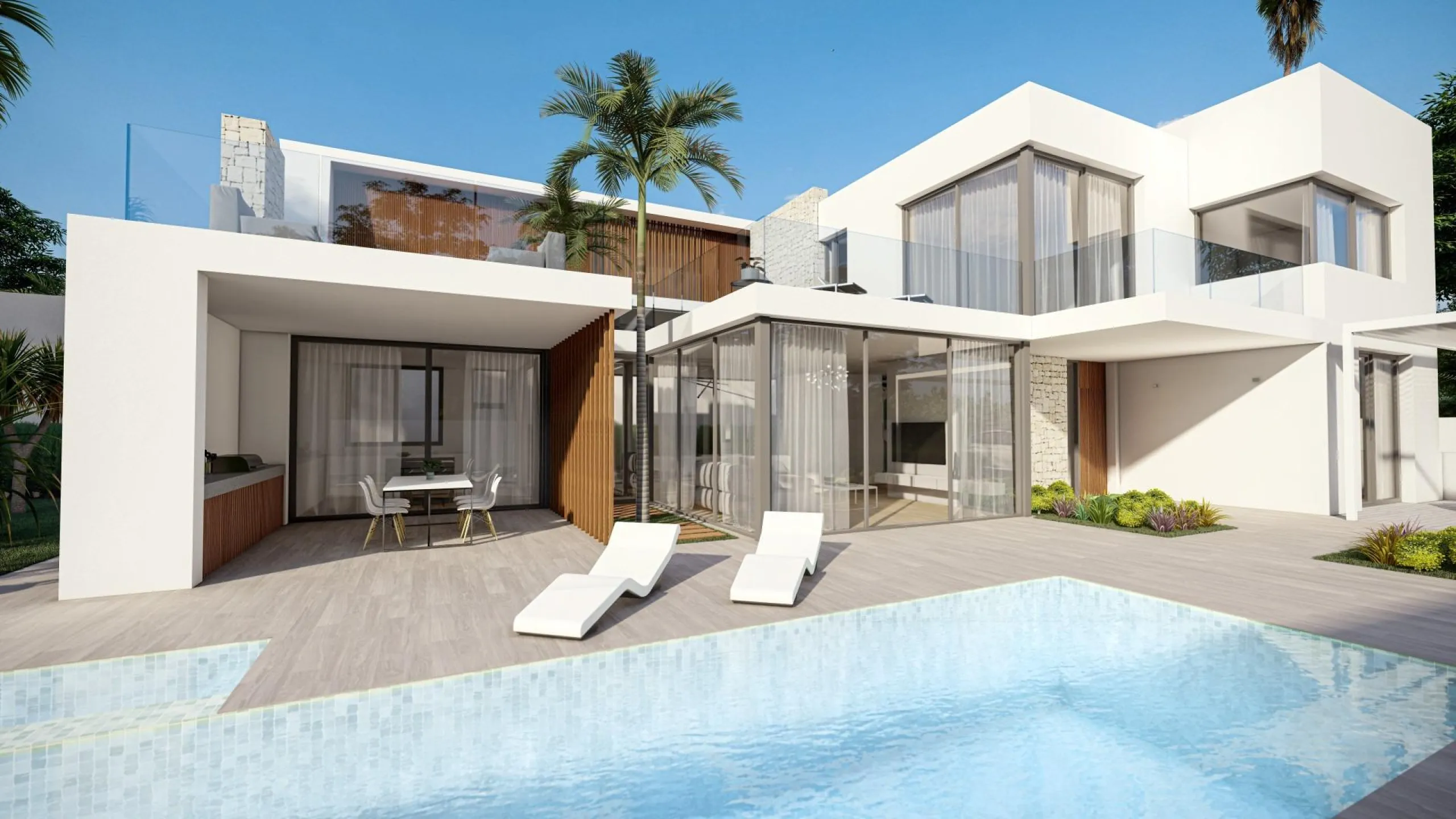 Nueva villa de lujo con piscina en el Albir