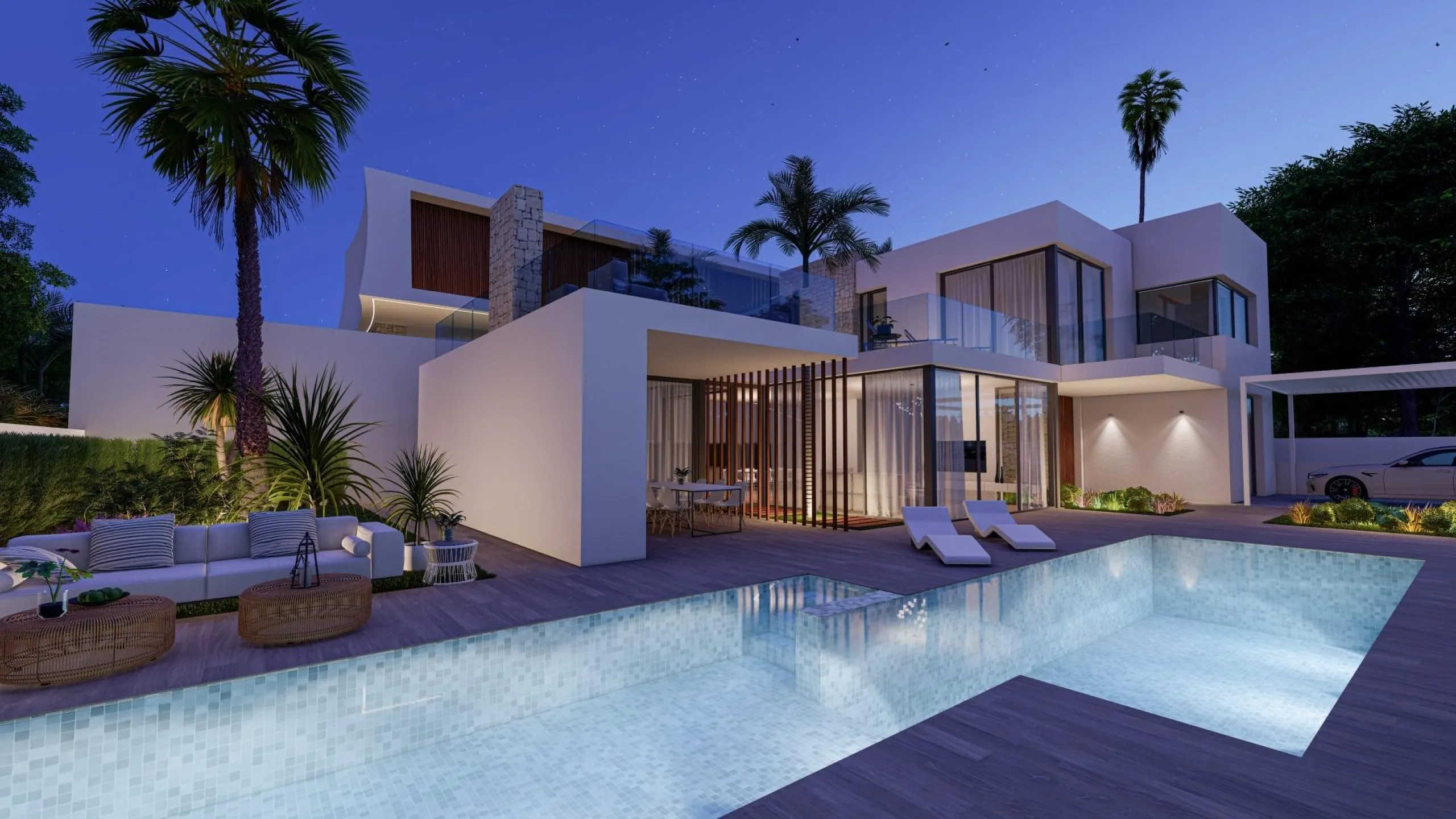 Nueva villa de lujo con piscina en el Albir