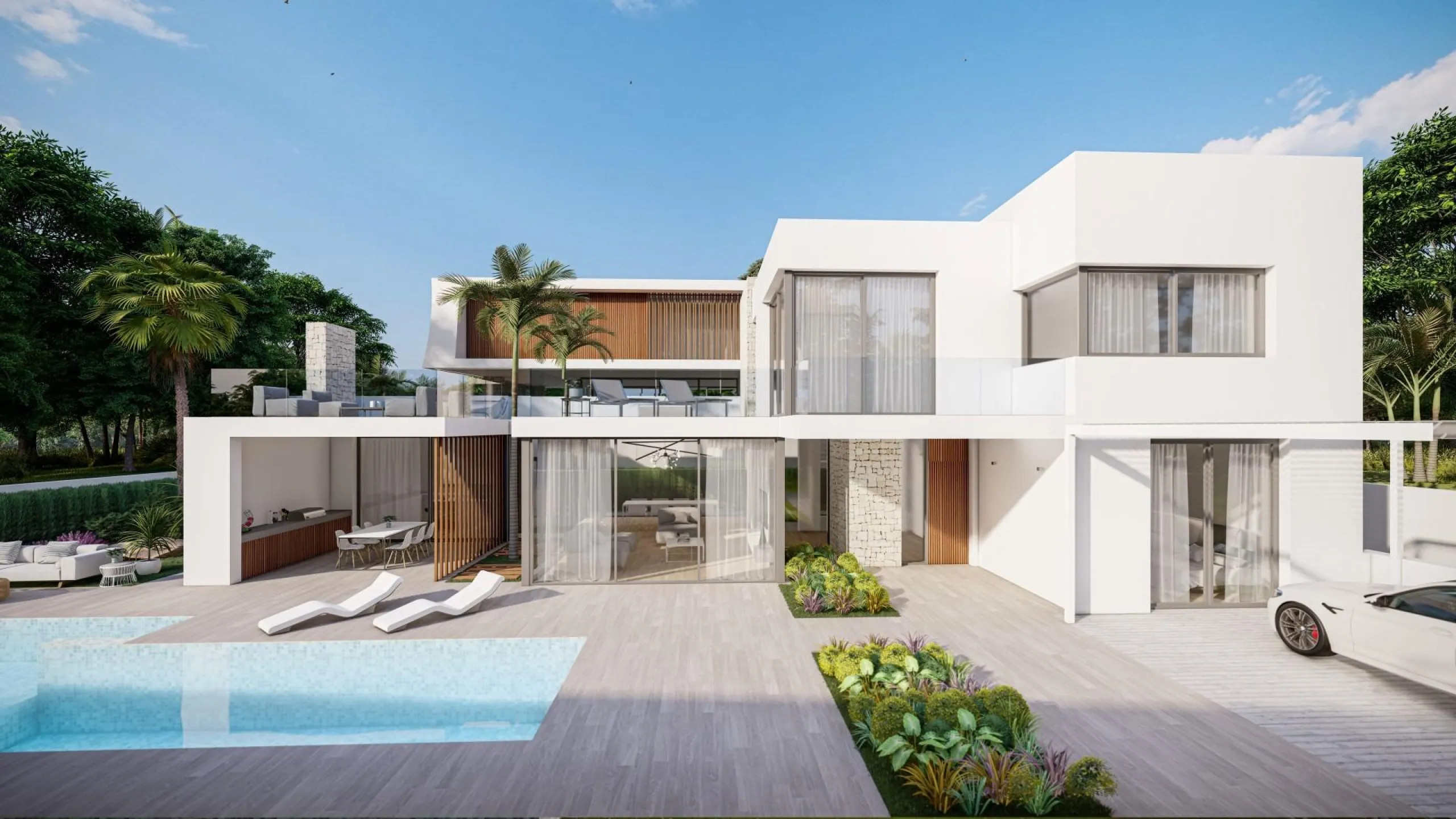 Nueva villa de lujo con piscina en el Albir