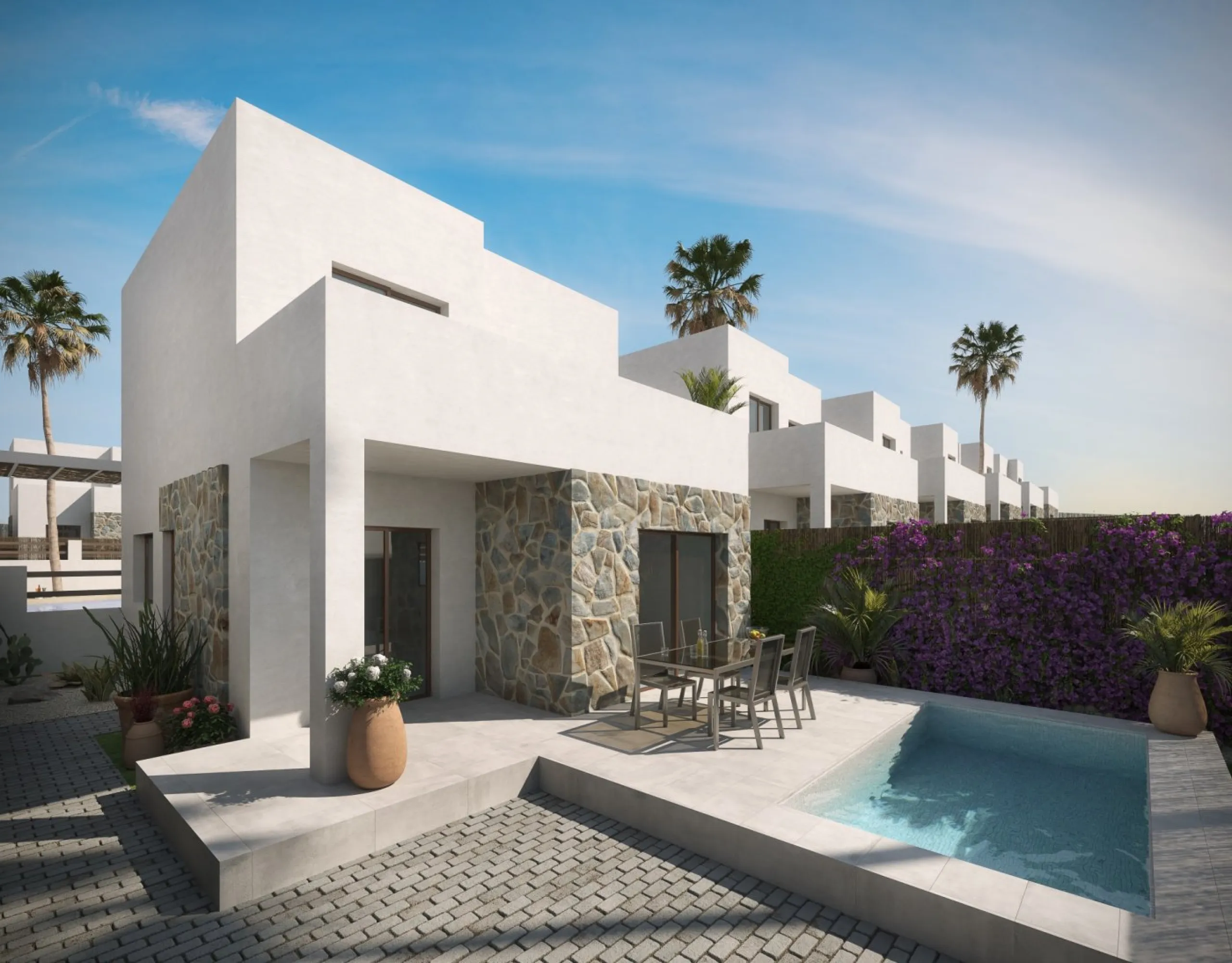 NEW BUILD SEMI-DETACHED VILLAS IN ORIHUELA COSTA