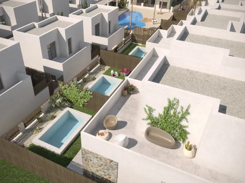 NEW BUILD SEMI-DETACHED VILLAS IN ORIHUELA COSTA