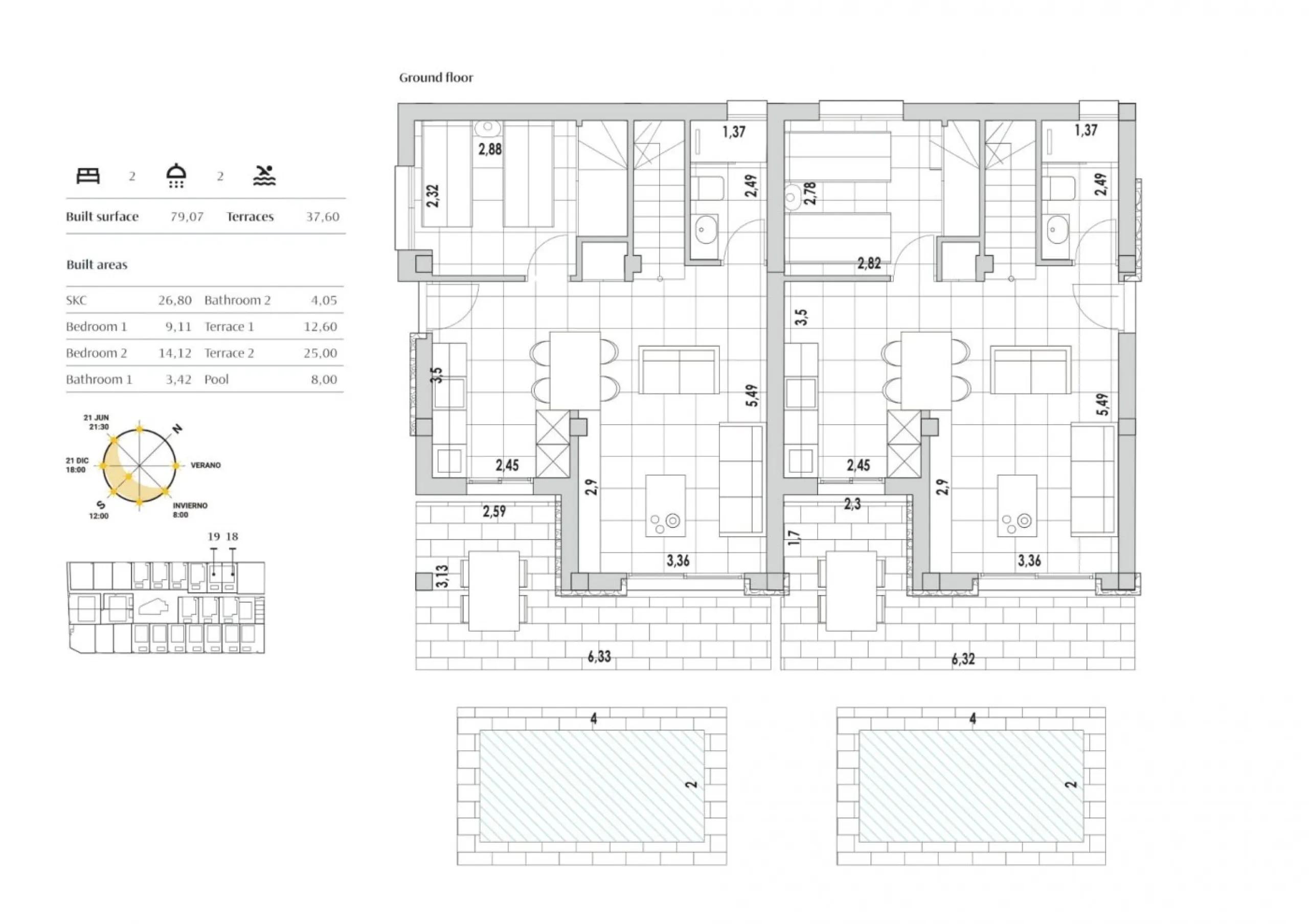 NEW BUILD SEMI-DETACHED VILLAS IN ORIHUELA COSTA