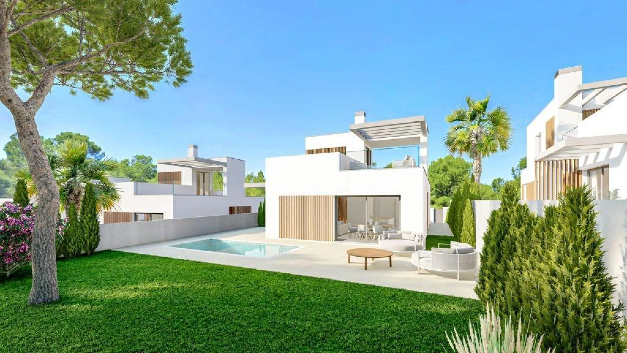 Single-family homes with private pool