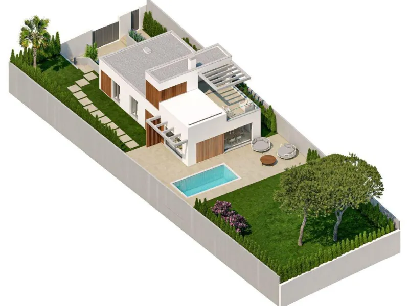 Single-family homes with private pool